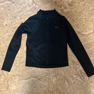 Under Armour Women's Black Full-Zip Athletic Jacket
